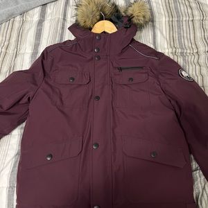 Alpine Tek Winter Jacket Burgundy